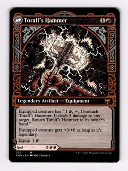 Toralf, God of Fury (Showcase) - 313 KHM: Kaldheim M Normal LP - Image 2