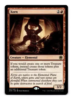 Xorn - 167 AFR: Adventures in the Forgotten Realms R Normal NM - Image 1