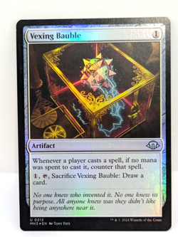 Vexing Bauble - Modern Horizons 3 - Artifact - Uncommon - Foil - MH3 212 - Image 1