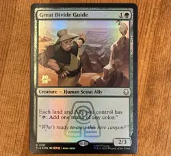 Great Divide Guide [Prerelease] R 0181, NM Foil Promo, MTG Avatar TLA Stamped - Image 1