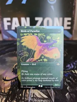Birds of Paradise (Borderless) Dominaria Remastered Regular NM - Image 1