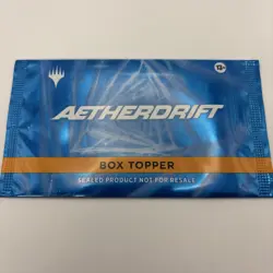 MTG - Magic The Gathering - Aetherdrift - Box Topper - Image 1