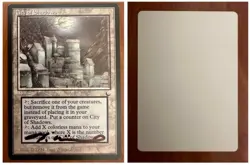 MTG City of Shadows Artist Proof Signed The Dark Rare - Image 1