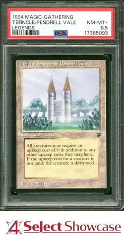 1994 MAGIC THE GATHERING MTG LEGENDS TABERNACLE AT PENDRELL VALE POP 3 PSA 8.5 - Image 1