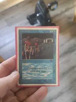 Magic The Gathering MTG Time Walk Unlimited Edition - Image 1