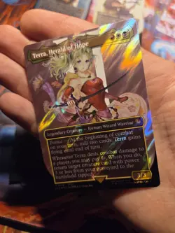 Terra, Herald of Hope Surge Foil Final Fantasy Magic the Gathering 0212 PACK FSH - Image 3