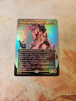 Breya, Etherium Shaper Borderless Foil Modern Horizons 3 MTG NM - Image 1