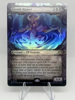 Gloom Ripper (Showcase) FOIL #0312 Lorwyn Eclipsed Foil NM MTG ENG - Image 1