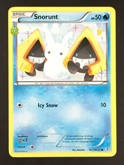 Pokemon TCG Snorunt RC7/RC32 XY Generations: Radiant Collection Regular LP - Image 1
