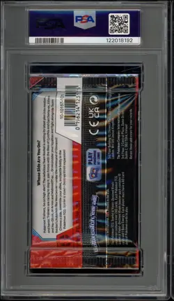 Pokemon Destined Rivals Giovanni and Mewtwo Sealed Booster Pack PSA 10 - Image 2