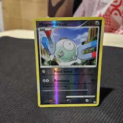 Magnemite Pokemon TCG Diamond & Pearl Reverse Holo Common Card #87/130 - Image 1