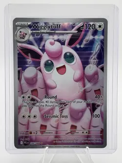 WIGGLYTUFF 2025 POKEMON PHANTASMAL FLAMES ILLUSTRATION RARE B 105/094 Q5387 - Image 1
