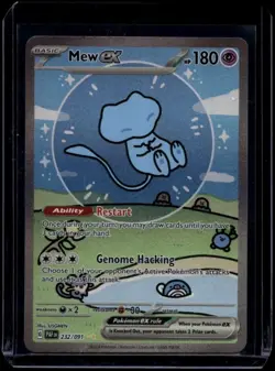 Pokemon TCG Mew ex 232/091 Paldean Fates Special Illustration Rare NM - Image 1