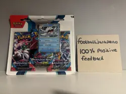 Pokemon TCG : Paradox Rift - Triple Blister Pack + Cetitan Promo x3 - Image 2