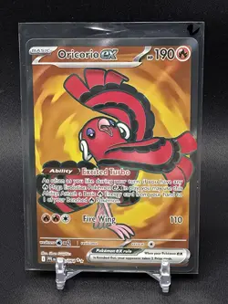 2025 Pokemon Phantasmal Flames PFL EN Oricorio ex Ultra Rare #110/094 - Image 1