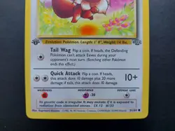 Pokemon - Eevee 51/64 Common 1st Edition Jungle - Image 3