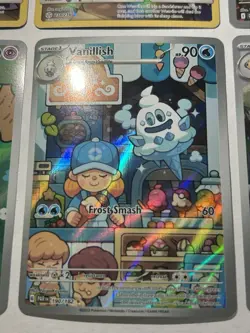 Pokemon Lot of 8 illustration rares holo NO LIMIT AUCTION NM - Image 5