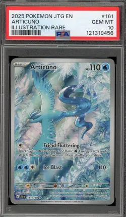 Pokemon Articuno Journey Together Illustration Rare #161 PSA 10 Gem Mint - Image 1