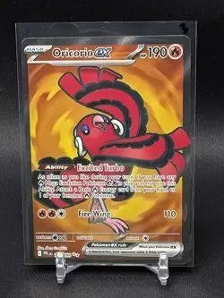 2025 Pokemon Phantasmal Flames PFL EN Oricorio ex Ultra Rare #110/094 - Image 1