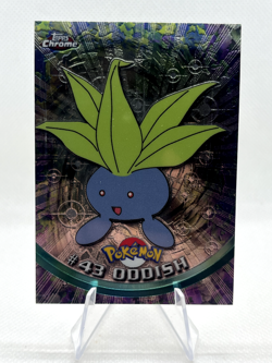 Oddish #43 Pokemon Topps Chrome - Image 1
