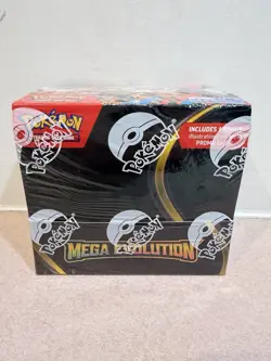 Pokemon ME01 Mega Evolutions Booster Box Enhanced (includes box topper) - Image 1