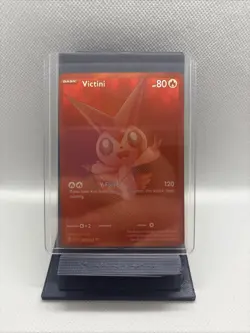 2025 Pokemon SV White Flare - WHT EN Victini Black and Rare #172/086 - Image 1