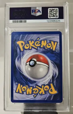 2000 Pokemon Base Set 2 BLASTOISE HOLO with Swirls # 2 PSA - 8 - Image 4