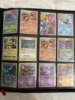 Pokemon Binder Collection Lot - Umbreon, Charizard LV.X, EX, Japanese - Read Des - Image 1