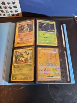 160 Pokemon Binder Collection | 30+ Vintage/WOTC/EX's+ Modern Holos + More - Image 1