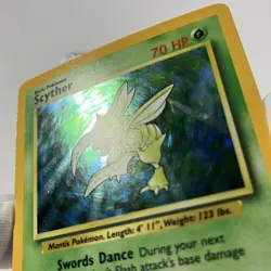 Pokemon TCG (Scyther, Zapdos, Chansey, Clefable) Holo Base Set Lot - Image 3