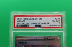 PSA 8 Miriam Special Illustration Rare 251 2023 Pokemon Scarlet & Violet - Image 2