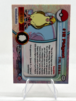 Pidgeot #18 Pokemon Topps Chrome - Image 2