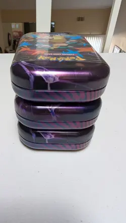 Pokemon TCG Kanto Friends Mini Tin Pikachu & Vulpix Lot Of 3 - Image 4