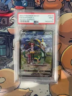 SERPERIOR V FULL ART TRAINER GALLERY #TG13 2022 POKEMON SWSH SWORD SHIELD PSA 9 - Image 1