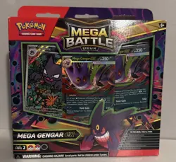 New! Mega Battle Deck: Mega Gengar EX Factory Sealed Pokemon TCG - Image 1