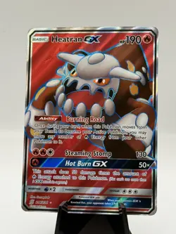 Heatran GX 216/236 - Sun & Moon - Ultra Rare - Pokemon TCG - Image 1