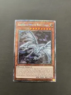 Blue-Eyes Alternative White Dragon - RA02-EN010 - Platinum Secret - NM - Yugioh! - Image 1