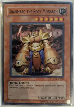 YuGiOh Granmarg the Rock Monarch Super Rare FET-EN009 - Image 1