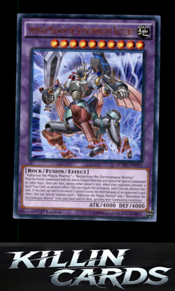 1st Edition Imperion Magnum the Superconductive Battlebot SDMY-EN041 Ultra Rare - Image 1
