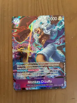 One Piece Monkey.D.Luffy English 2nd Anniversary Set OP05-119 ALTERNATE PARALLEL - Image 1