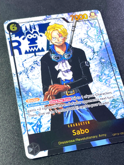 One Piece Carrying On His Will Sabo SEC Alt Art Parallel OP13-120 NM English - Image 2