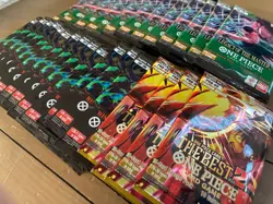 One Piece 30X BOOSTER PACK LOT OP06 + PRB02 + OP12 SEALED LEGACY MASTER THE BEST - Image 3