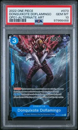 2024 ONE PIECE OP01-073 DONQUIXOTE DOFLAMINGO ALTERNATE ART - Image 1
