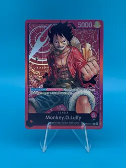 Monkey D. Luffy - ST01-001 Foil Leader - Starter Deck 1 - One Piece English - Image 1