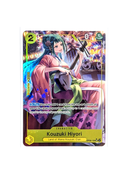Kouzuki Hiyori OP06-106 SR Alt Art ONE PIECE TCG OP06 Wings of the Captain ENG - Image 1