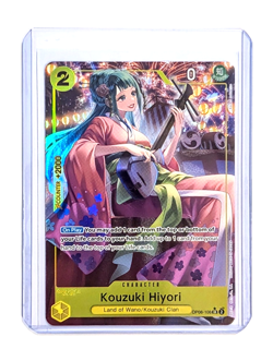 Kouzuki Hiyori OP06-106 SR Alt Art ONE PIECE TCG OP06 Wings of the Captain ENG - Image 3