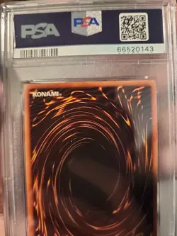 Yugioh Gate Guardian 1st Edition MRD-000 PSA 6 EX MINT Metal Raiders Secret Rare - Image 5