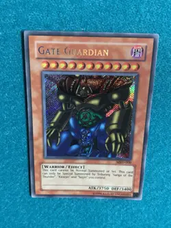 Gate Guardian MRD-000 Secret Rare Unlimited NM Yugioh Card Holo Worth Grading - Image 3