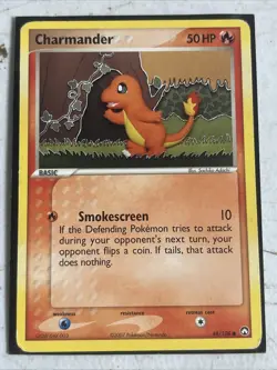 Pokemon EX Power Keepers Common Card - Charmander 48/108 - Image 1