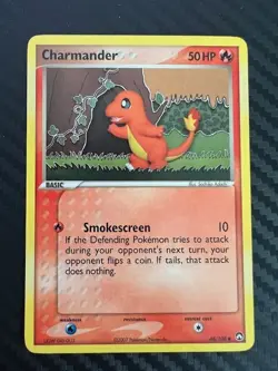 Pokemon TCG EX Power Keepers Common Charmander 48/108 LP - Image 1